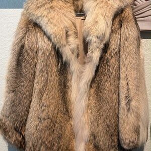 Vintage coyote fur coat Lloyd Furs